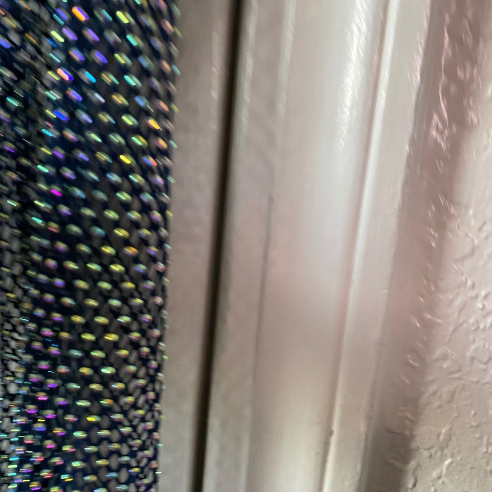 Intimately Free People Rhinestone Fishnet Open Back Festival Rave Layering - Picture 8 of 9
